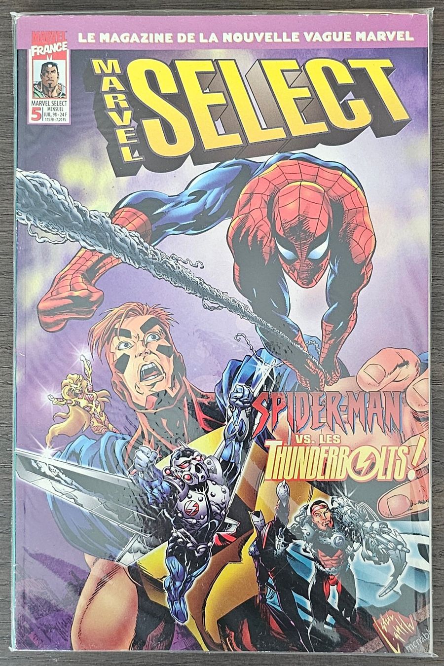 BD: Marvel select Magazine # 5 VF Marvel France 1998 – D'occasion à Meyrin par bigjoejr69