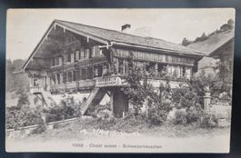 Chalet suisse - Schweizerhäuschen Gesseney Saanen ca 1905