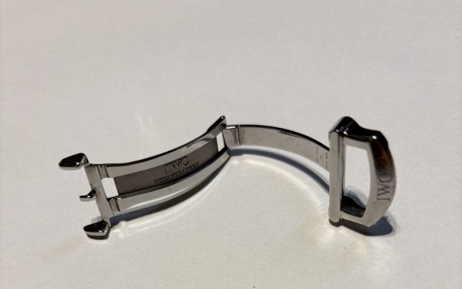 IWC Bracciali & Braccialetti: IWC Faltschliesse 20/18 mm – Usato da Eichberg venduto da Daniel9453