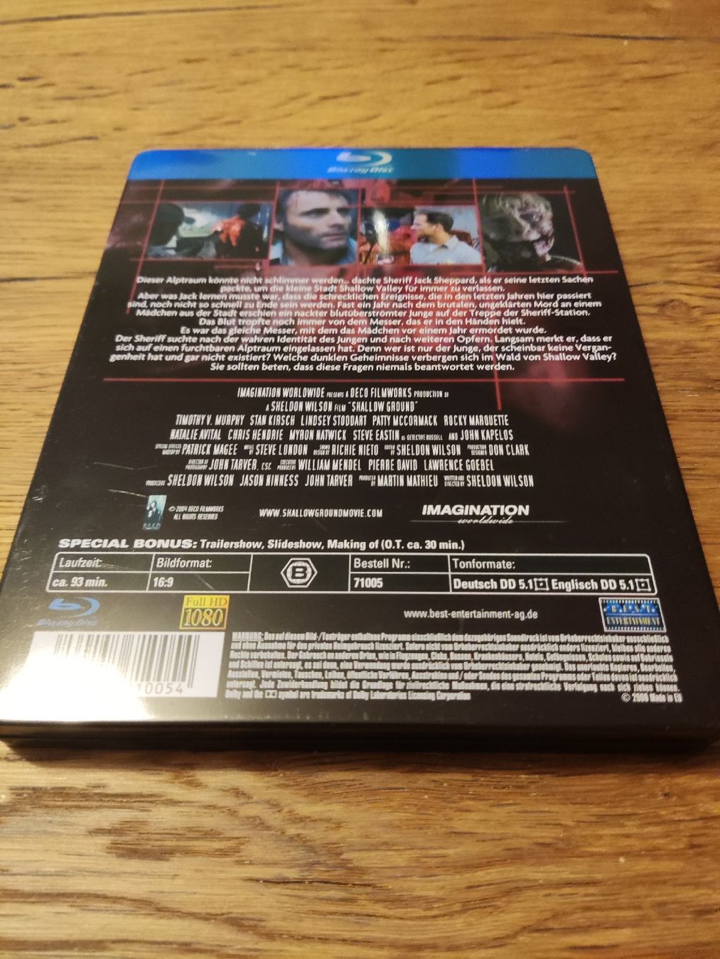 Alle DVDs: Shallow Ground (Blu-ray) Steelbook – Gebraucht aus Oberembrach von giu_7ksd 1