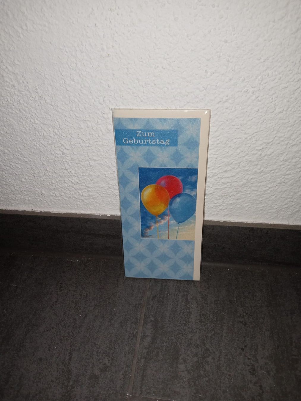 Karten: Geburtstagskarte mit Luftballons neu – Neu und originalverpackt aus Biberist von DerRegenbogenfisch