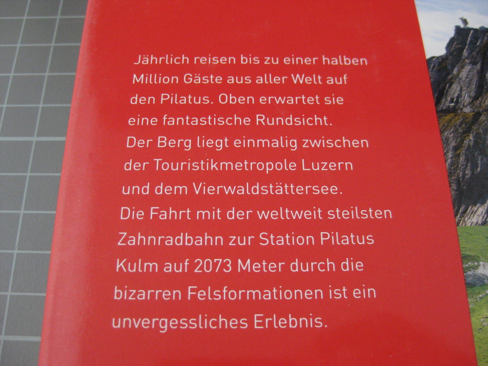 Libri: Buch: Erlebnis Pilatusbahn – Usato da Malters venduto da Marosko 1