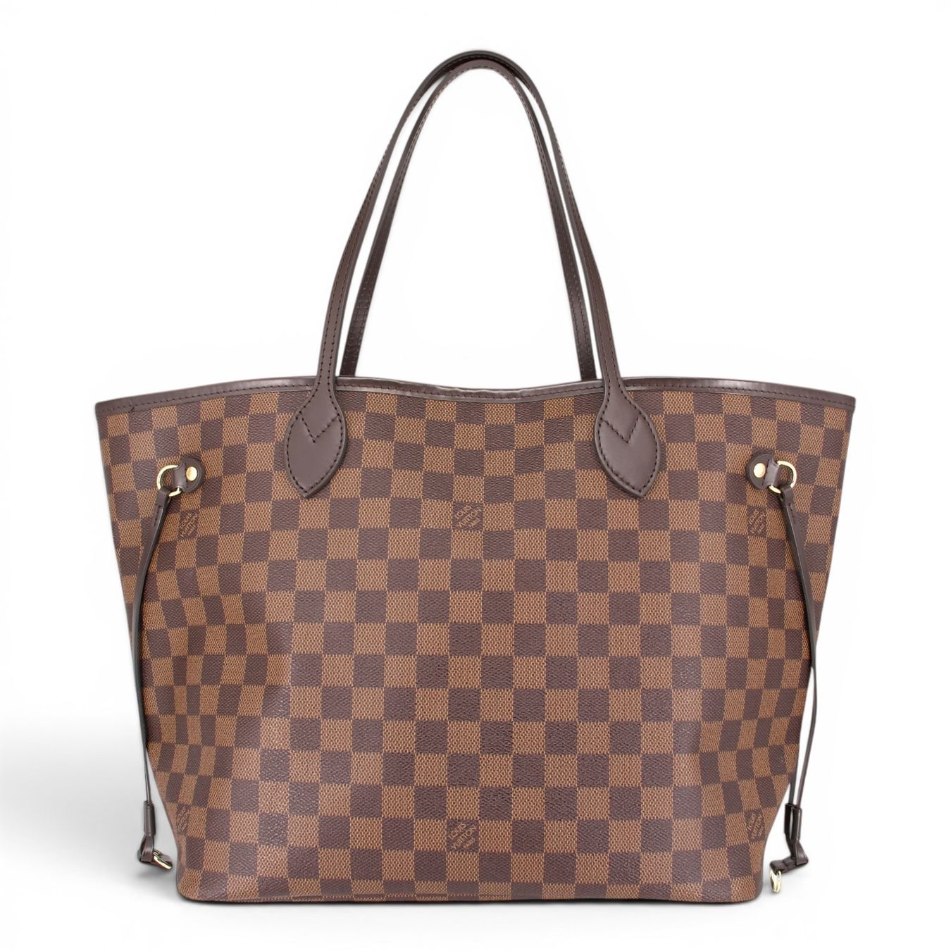 Louis Vuitton Borse da donna: Louis Vuitton Neverfull MM Damier ebène – Usato da Binningen venduto da Designerlabels 3