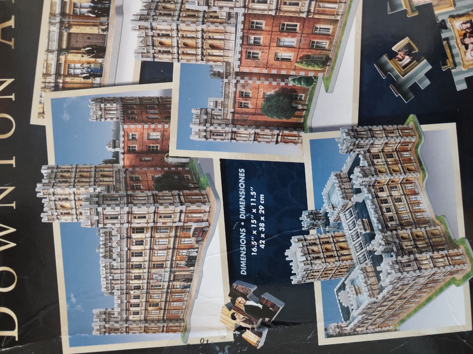 Puzzle: Downton Abbey 3D Puzzle Neuwertig – Usato da Niederbuchsiten venduto da melhir 2