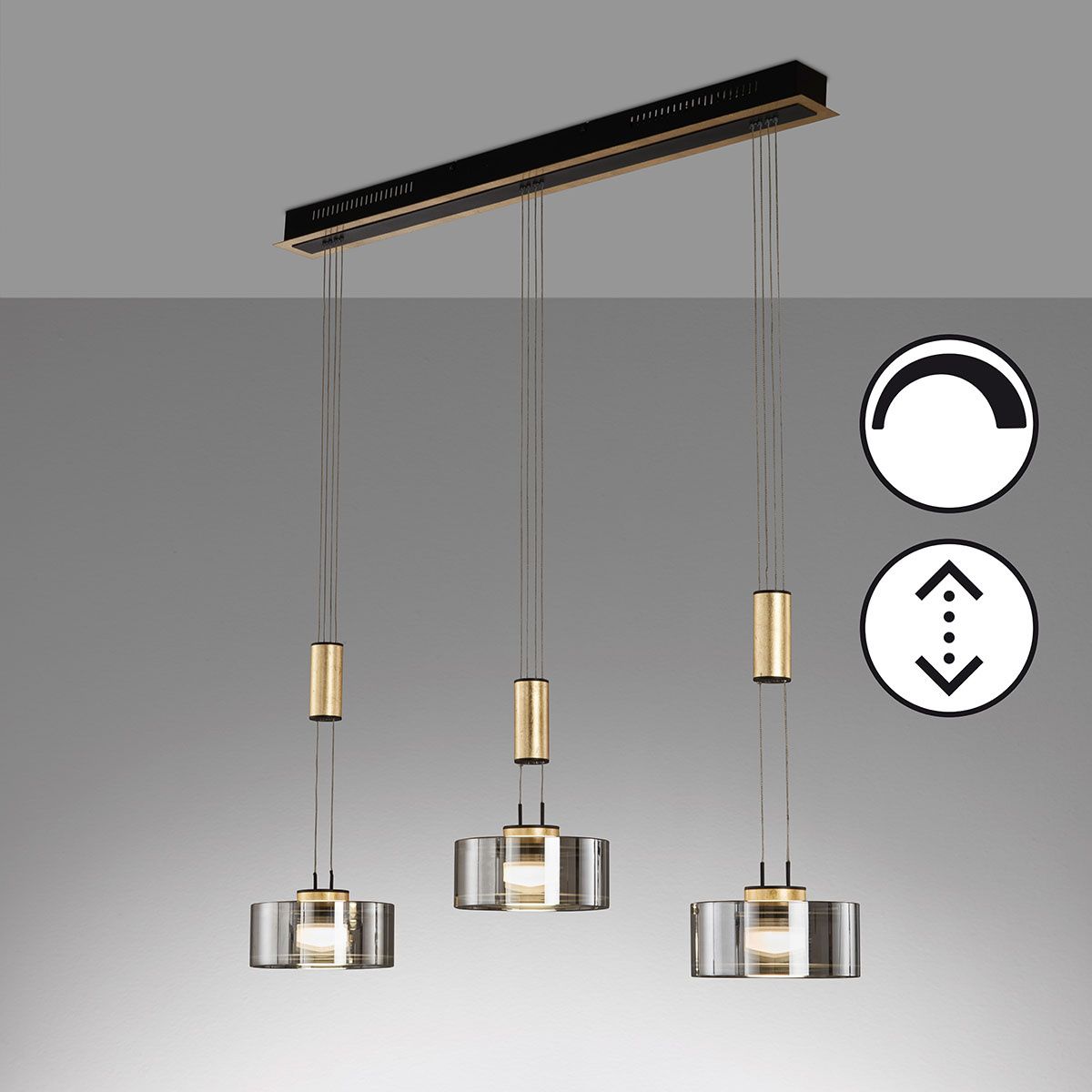 Lampadari & plafoniere: LED Pendelleuchte, 100 cm x 20 cm – Nuovo (secondo la descrizione) da Kreuzlingen venduto da Smart-Light