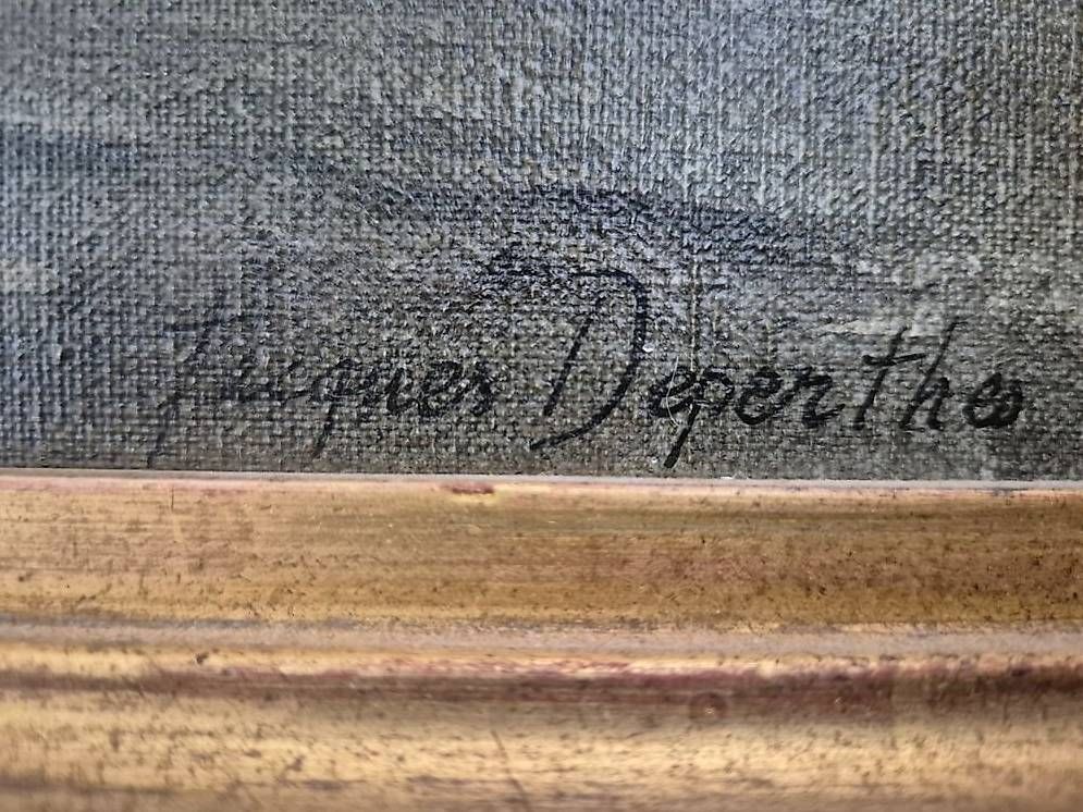 Dipinti: Jacques Deperthes huile de 1976 intitulé Nolant – Usato da Carouge GE venduto da don_lfw9 3