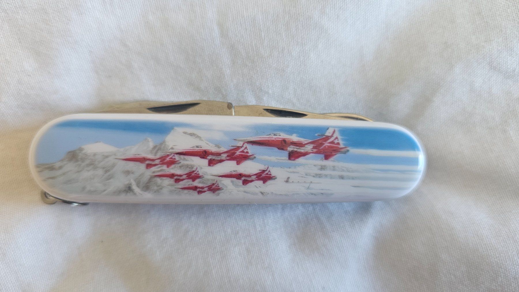 Taschenmesser: Patrouille Suisse couteau limited édition – Neu und originalverpackt aus Etoy von angi020 2