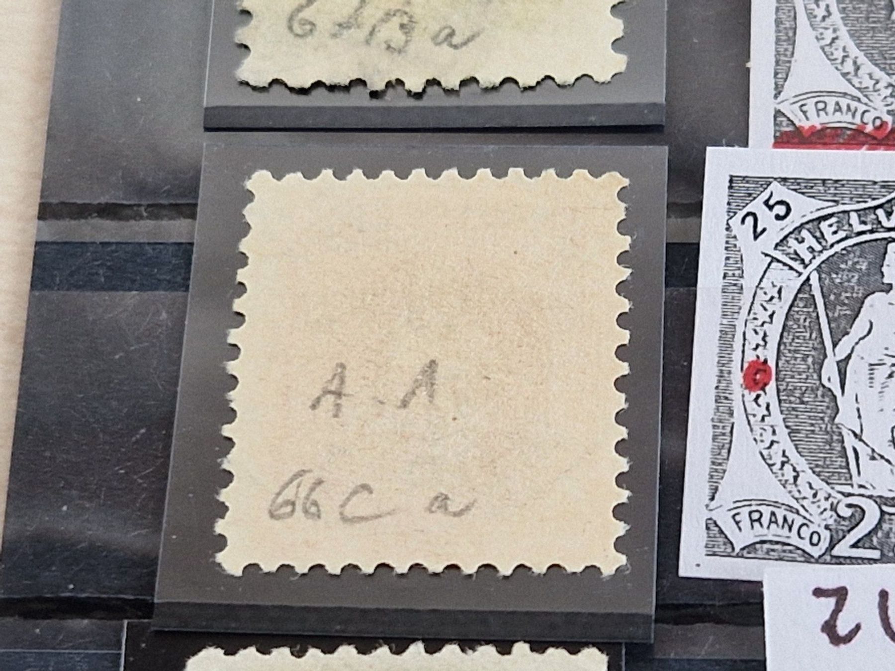 Tutti i francobolli: Lot Sehende, Abarten, Retouchen, Plattenfehler, ab 1.- – Usato da Burgdorf venduto da Glossy01 8