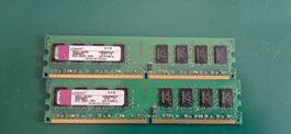 Arbeitsspeicher Kingston KVR 2x2GB DDR2 gebraucht, 4GB total
