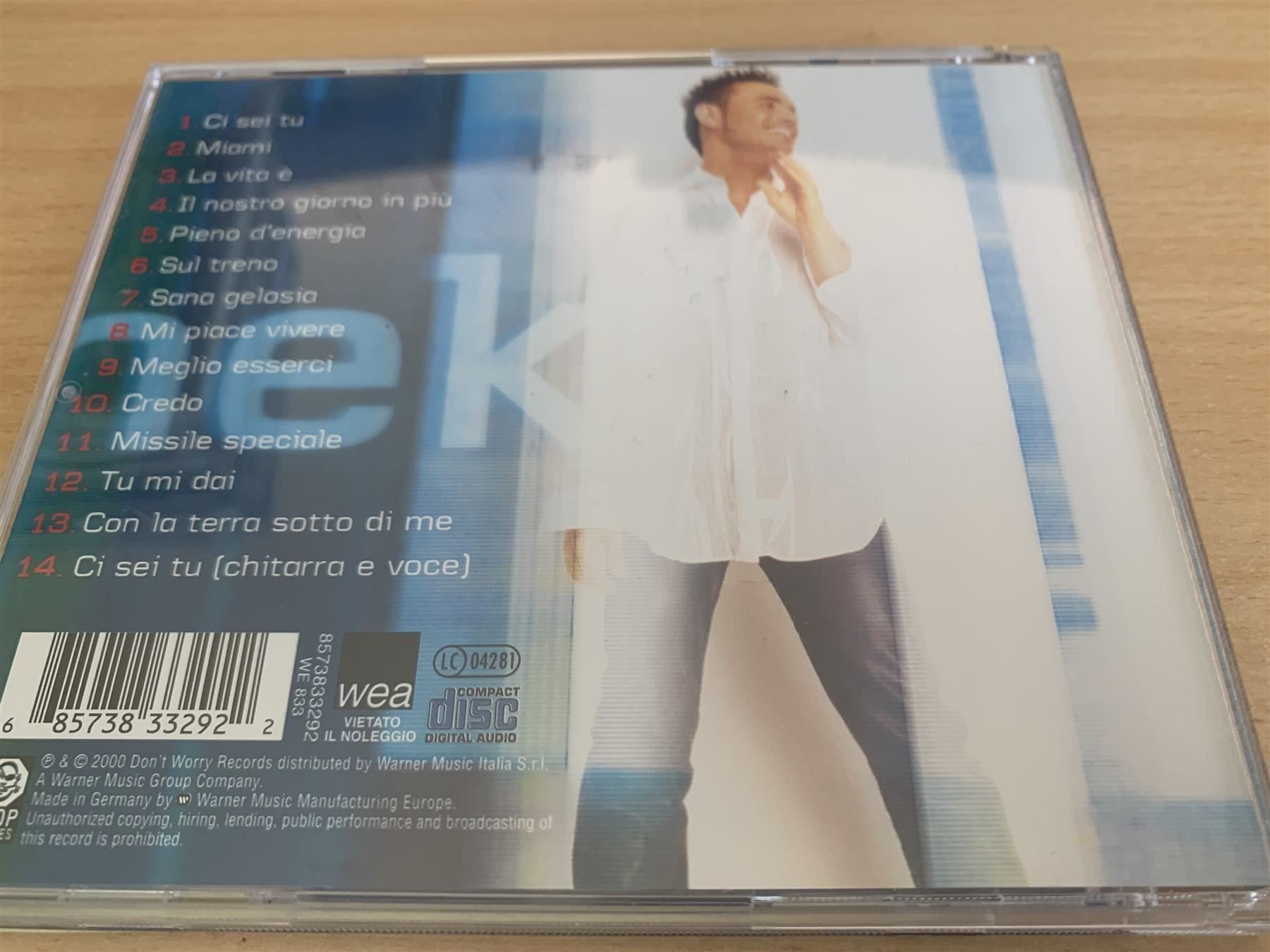 CD: Nek – La Vita È – Usato da Rikon im Tösstal venduto da Alpenmutz 1