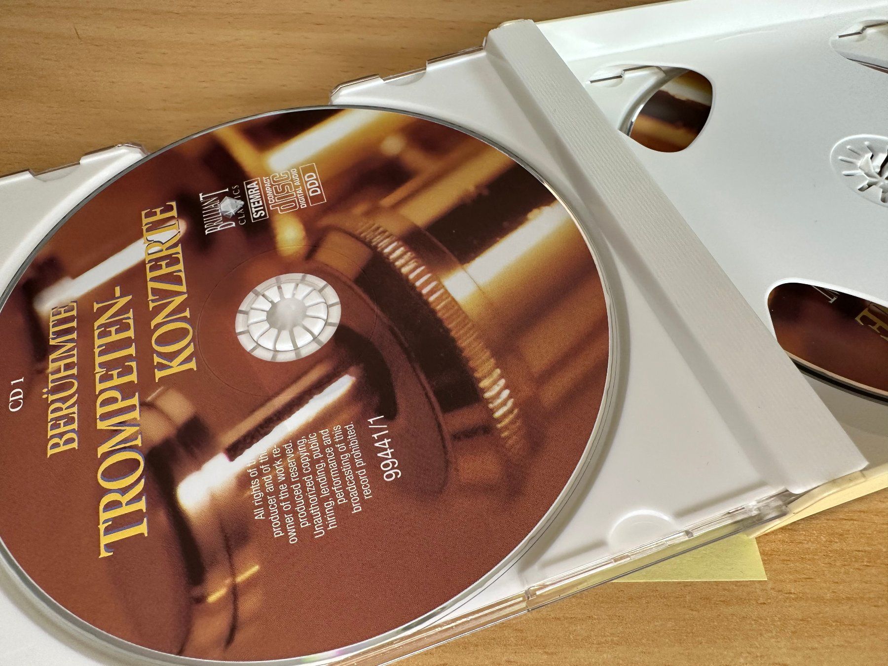 CD: André Bernard, Guy Touvr - Berühmte Trompetenkonzerte - 2 CD – Usato da Rikon im Tösstal venduto da Alpenmutz 2