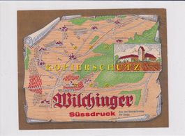 Etikette für Wein - Wilchinger Süssdruck /bd