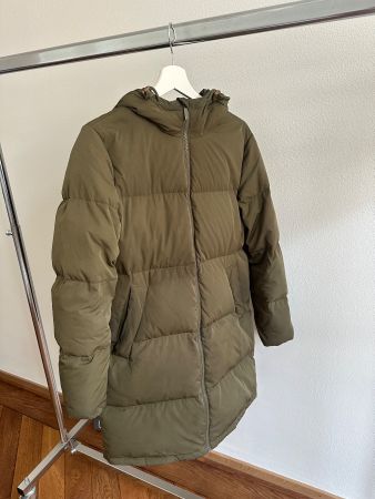 Daunenmantel SELECTED FEMME, 34, olivgrün