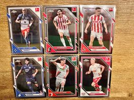 Topps Chrome Bundesliga Sammelkarten 2026 / 2027 Fussball