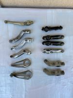 Konvolut Lampenhalter Dynamohalter antik