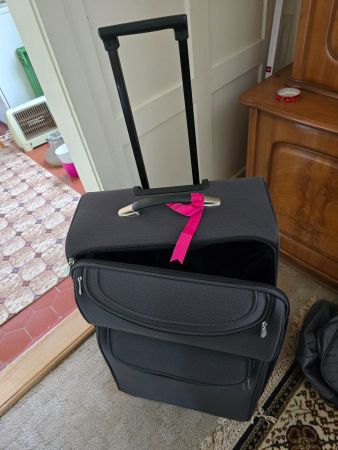 Hartschalenkoffer mit Rollen, top Zustand, Sommerferien