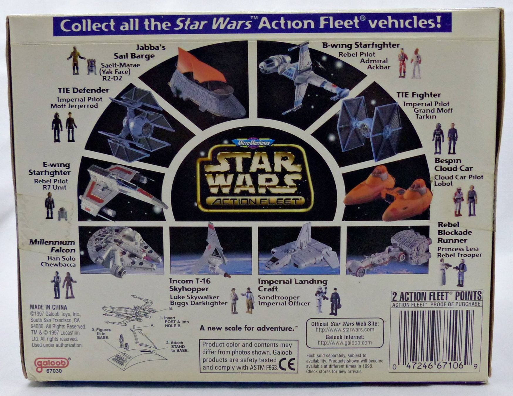 Star Wars Statuette: E-WING STARFIGHTER STAR WARS MICRO MACHINE RARE 1997 – Nuovo e nell'imballaggio originale da Lugano venduto da YouWantUS 3