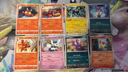 Pokemon Katzen Konvolut acht Karten neuwertig 🇺🇸🇯🇵