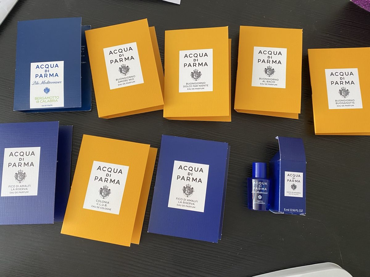 Acqua di parma Profumi & Eau de Toilette: Acqua di Parma Duftproben neu – Nuovo e nell'imballaggio originale da Basel venduto da hea_pp2f