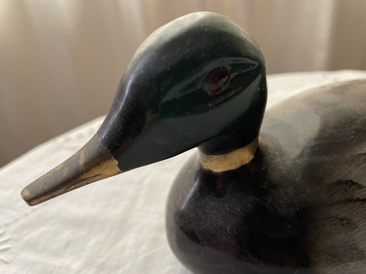 Tutte le decorazioni: Ente aus Ton handgemalt farbig – Usato da Münchenstein venduto da ouray52 2