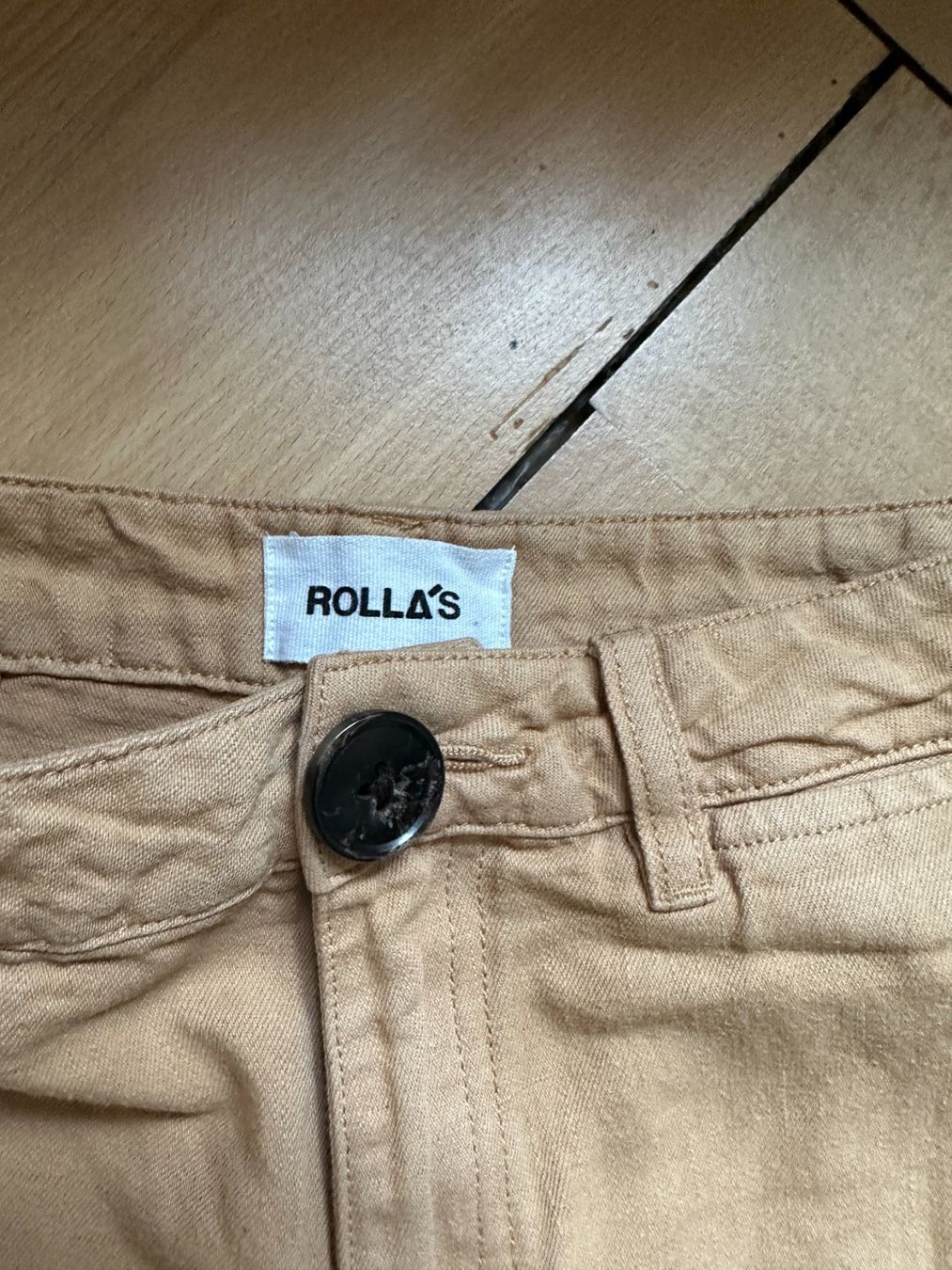 Jeans: ROLLA'S - Wide Leg Jeans hellbraun W26 – Usato da Zürich venduto da Diazaio 2
