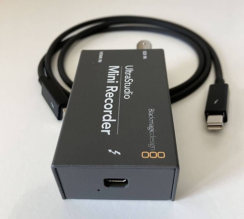 Blackmagic Convertitori: BLACK MAGIC ULTRASTUDIO Mini Recorder Capture et streaming – Usato da Genève venduto da Capt3 1