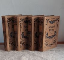 Wunderschöne antike Bücher; Reuter's Werke von 1902 !