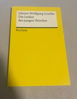 Reclam: Die Leiden des jungen Werther (neu)
