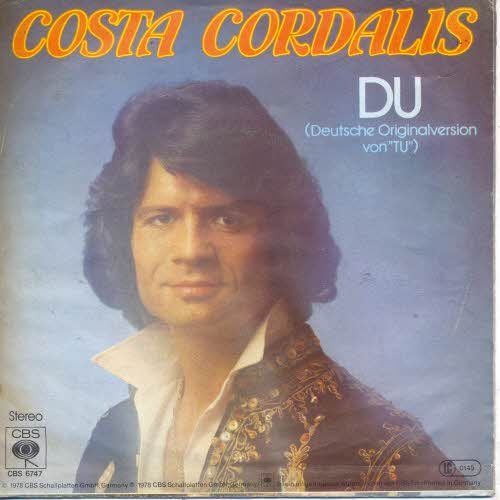 Dischi in vinile: Cordalis Costa - Du (7") – Usato da Romanshorn venduto da and_2nf7