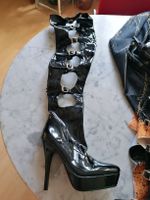 LACKSTIEFEL GRÖSSE 39 NIE GETRAGEN