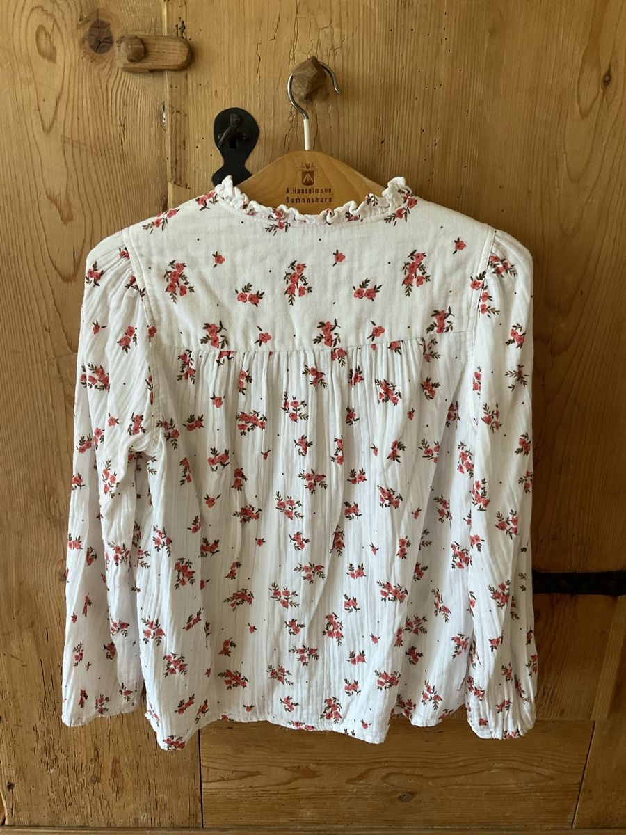 Camicette: LA PETITE ÉTOILE Bluse mit Blumenmuster – Usato da Sagogn venduto da barosella 1