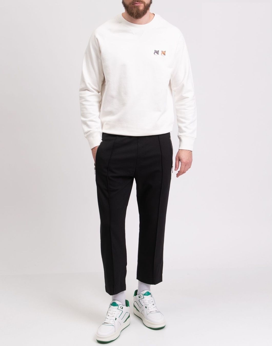 Hosen: NEIL BARRETT Cropped Hose IT46 – Gebraucht aus Luzern von Bon_Voyage