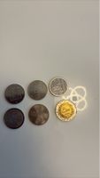 6 Schweizer 5-Franken Münzen Konvolut akzeptabel