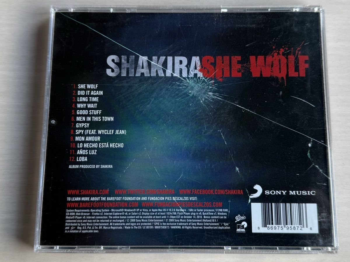 CDs: Shakira - She Wolf CD – Gebraucht aus Oberried Brienz von Chyara 1