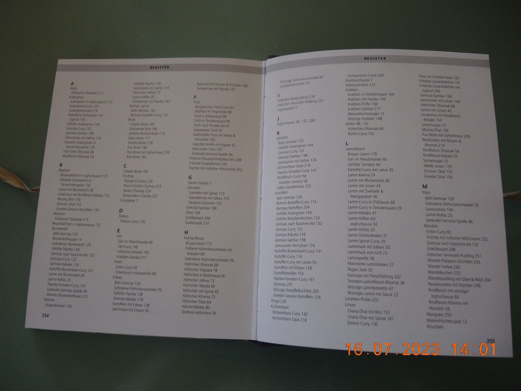 Libri: Kochbuch Indisch – Usato da Aarwangen venduto da Chaos2.0 5