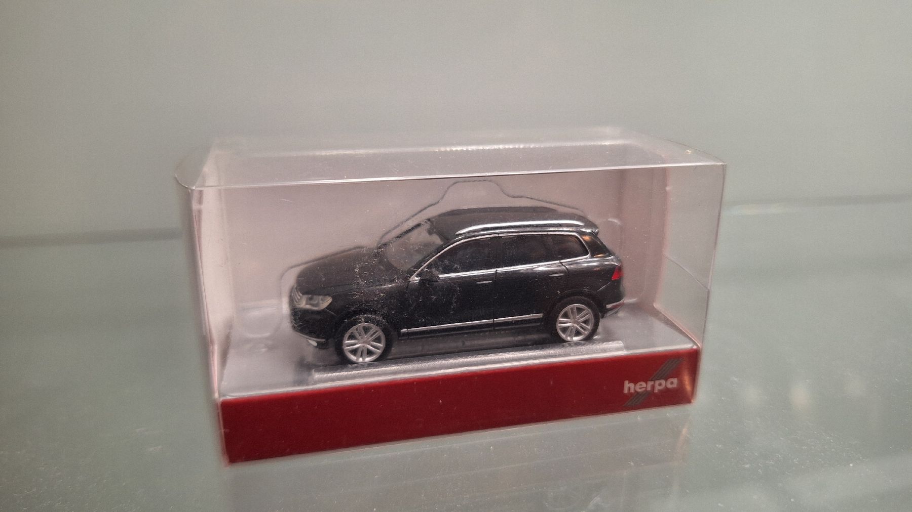 Herpa Modellautos: Herpa VW Touareg, schwarz  – Gebraucht aus Zürich von Wip2010