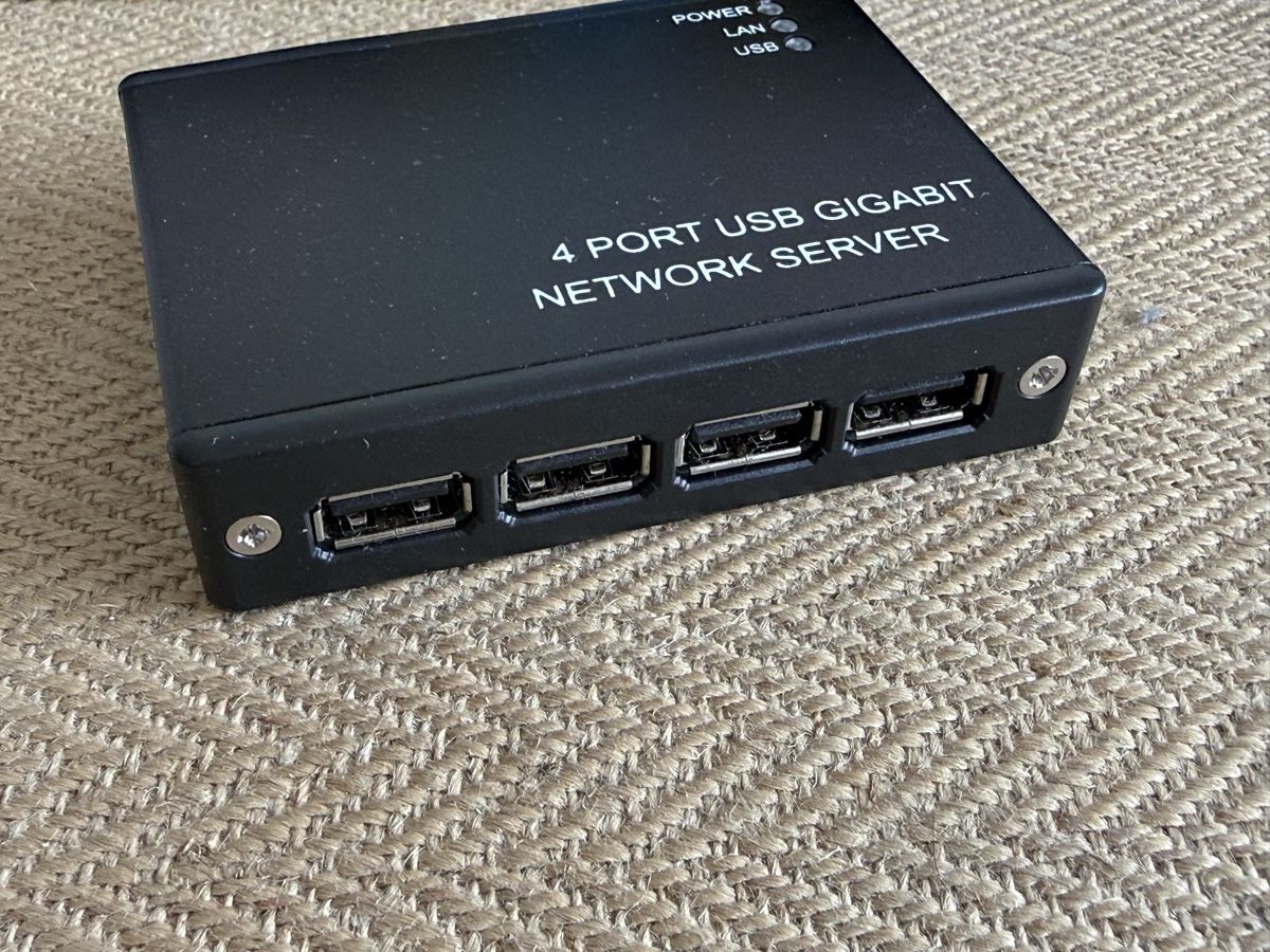 Hub & Switch: Maxxtro Gigabit USB Server 4-Port  – Usato da Konolfingen venduto da petzipetz 3