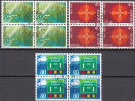 SBK 642 - 644 im 4er-Block mit ET