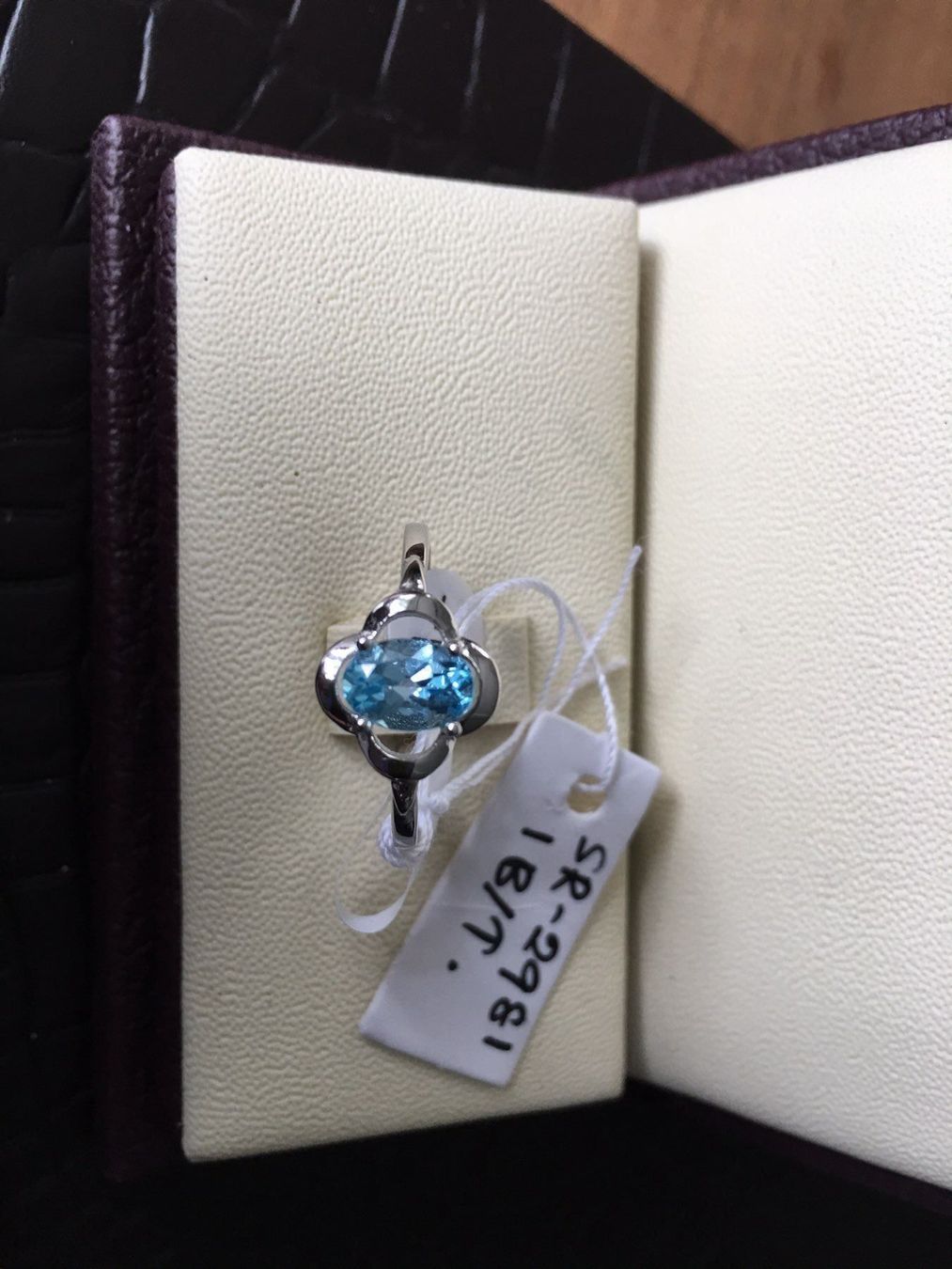 Orecchini pendenti & Orecchini a lobo: Blue Topas Schmuck – Nuovo e nell'imballaggio originale da Oberentfelden venduto da Judyku 1
