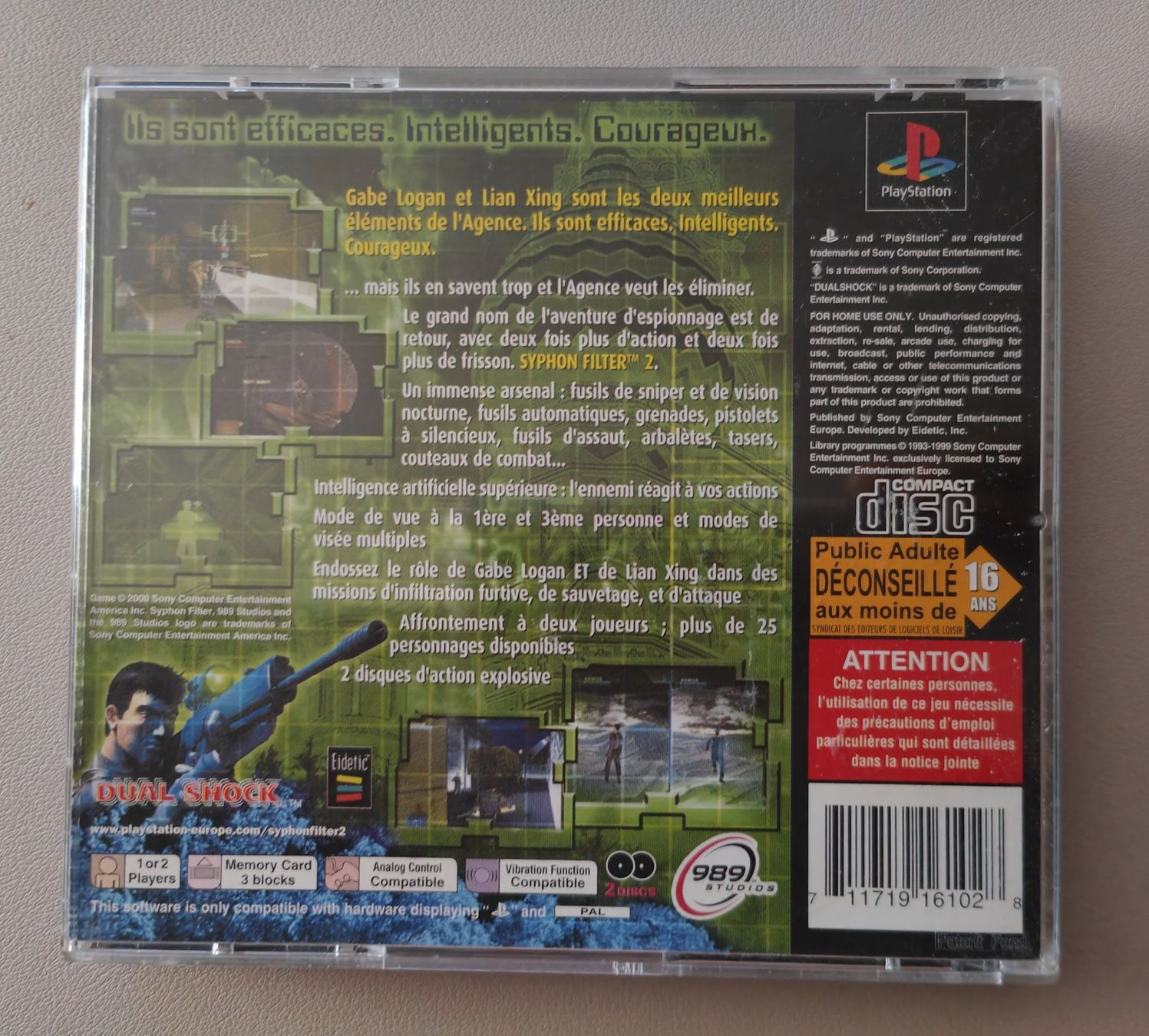Giochi: Syphon Filter 2 PS1 Playstation – Usato da Bern venduto da breesell321 1