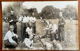 Militaire: Liestal - Soldats à la pose 1920