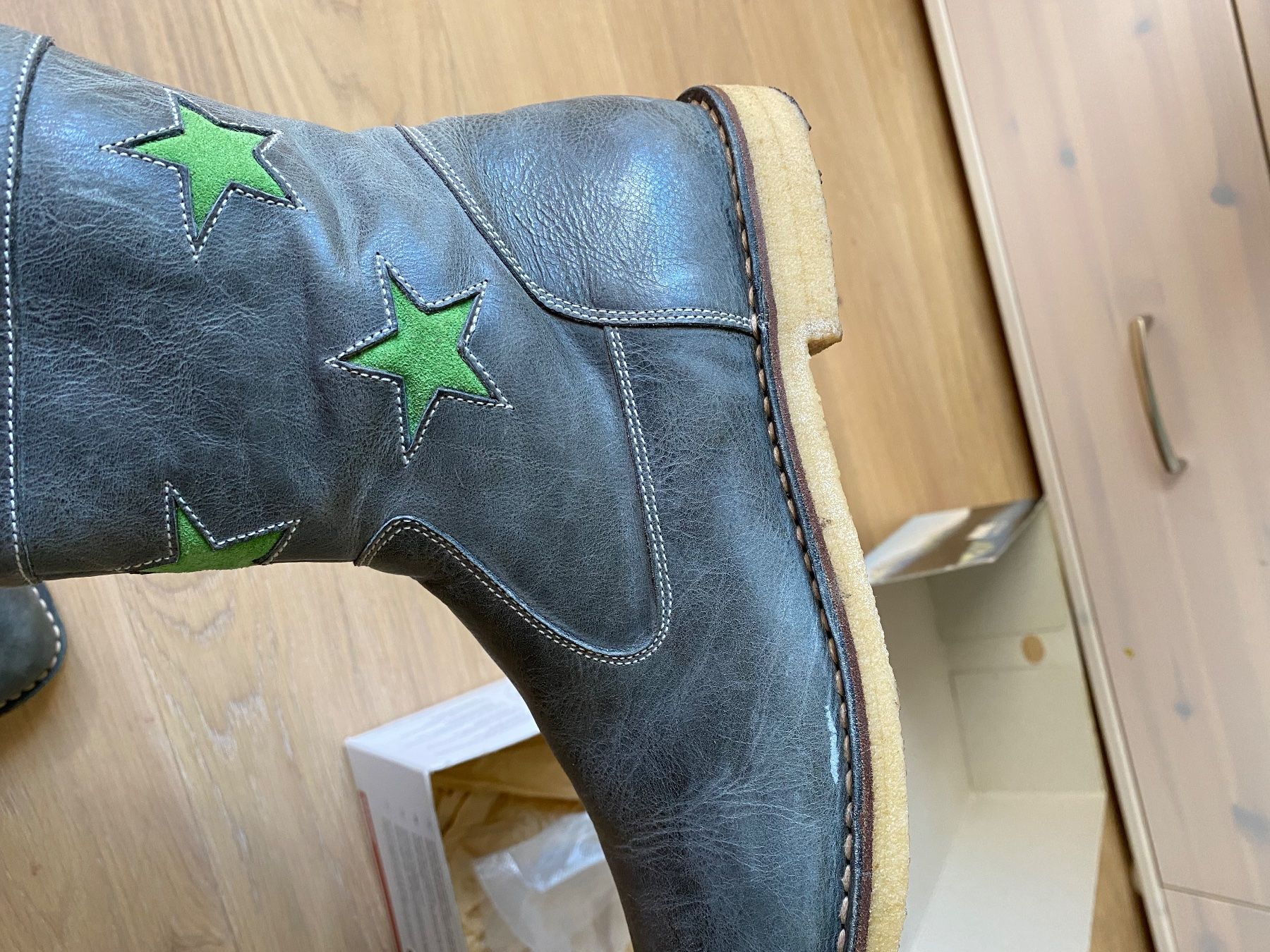 Baldinini Scarpe per ragazzi: Kinderstiefel Gr. 38 Echt Leder – Nuovo (secondo la descrizione) da Bad Homburg v. d. H. venduto da ExclusiveArts 3