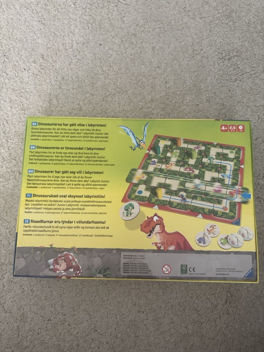 Ravensburger Jeux: Ravensburger Labyrinth Junior Brettspiel – Neuf (Voir description) à Ossingen par daisi_ 1