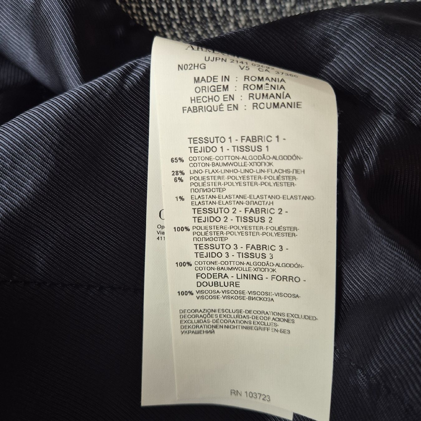 Giacche: Armani Jeans Blazer in 34. – Usato da Küsnacht ZH venduto da ele_b6zt 5