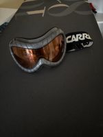 Skibrille Carrera grau braune Scheibe guter Zustand