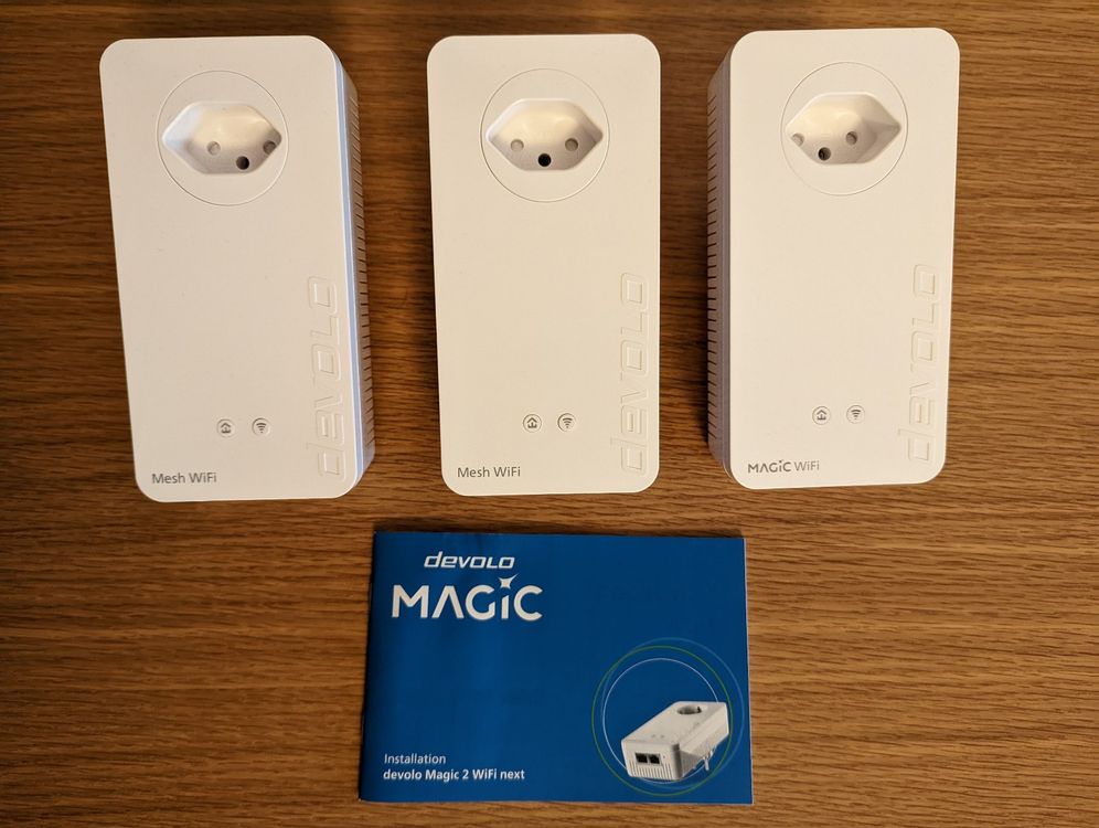 Devolo Powerline Mesh WiFi 2 Starter Kit + 1 extension | Kaufen auf Ricardo