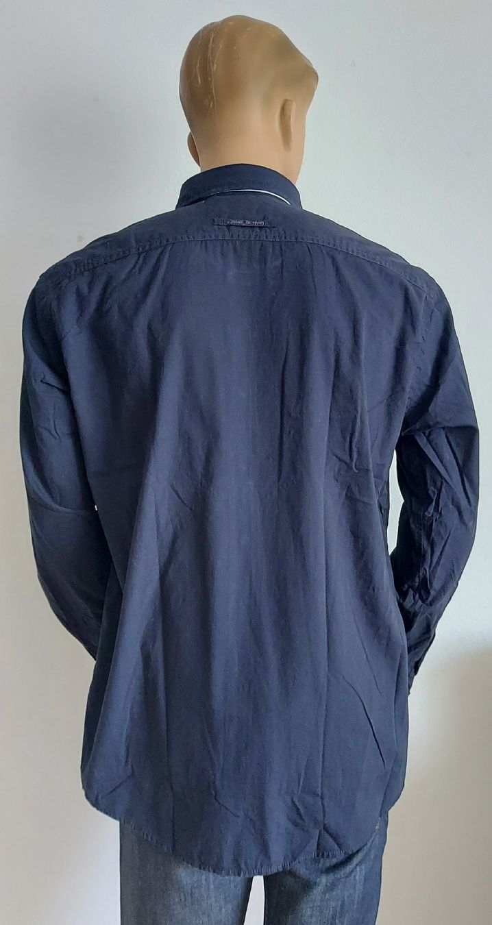 Camicie: Neues Camel Active Herren Hemd, Grösse L, Dunkelblau – Nuovo e nell'imballaggio originale da Basel venduto da Mazzo84 2