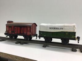 Marklin Güterwagen-Set, Vintage, SPUR 0, Rarität!