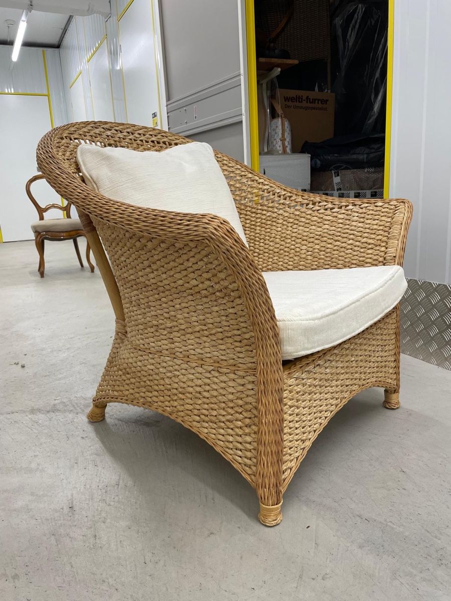 Fauteuils: Korbsessel mit Sitzkissen  – D'occasion à Muri b. Bern par sab_2gz7