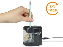 Elektrischer Doppel-Spitzer, USB schwarz